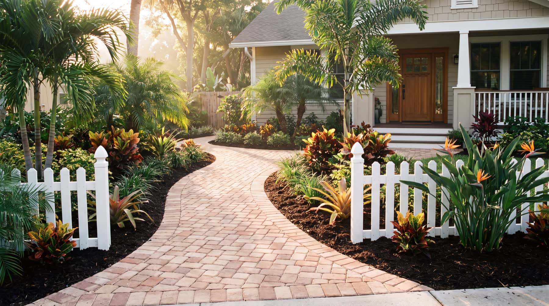 Paver installation by Groundworks in Melbourne Beach, Florida