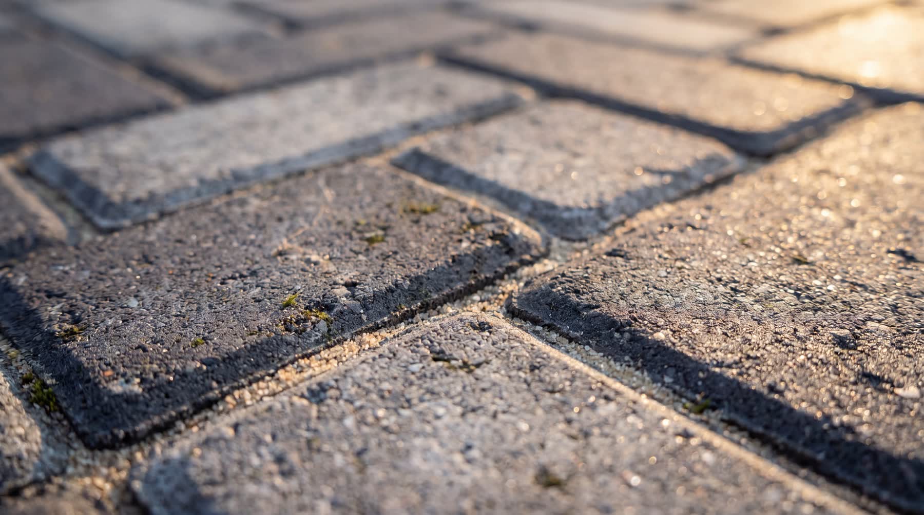 Design concept render of a paver or turf project — AI visualization, not a completed job