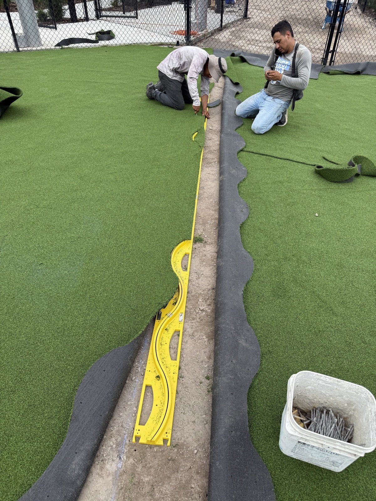 Completed paver and turf installation by Groundworks, Brevard County